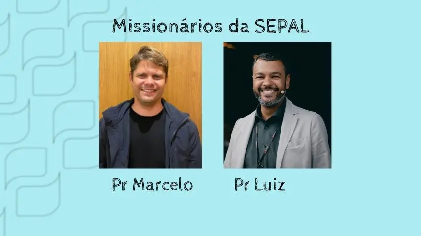 post-interview Missionaries Pr Marcelo, Pr Luiz